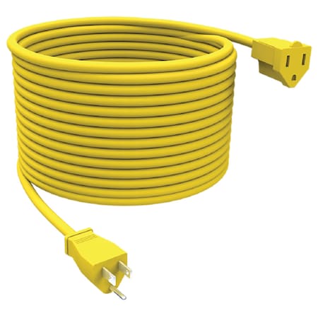 STANLEY Yellow Outdoor Power Extension Cord (15 Feet) 33157